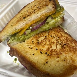 Pesto Grilled Cheese **